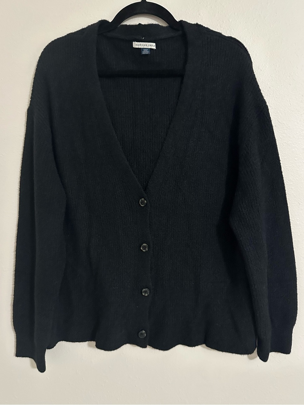 NWOT American Eagle Oversized Button-Front Knit Cardigan - Picture 3 of 12